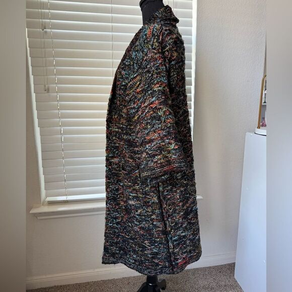 Anthropologie Do Everything In Love Duster Cardigan OS Multicolor Open Front Y2K - Picture 7 of 8